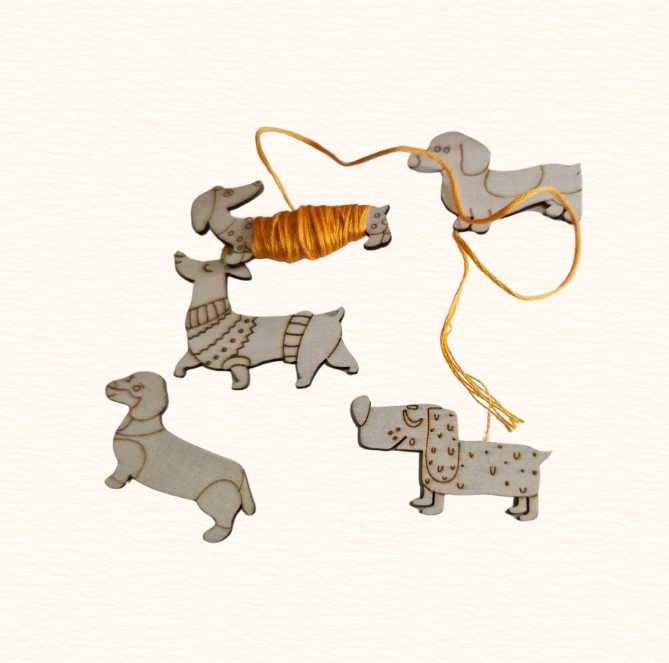 Tote Bag Embroidery Kit